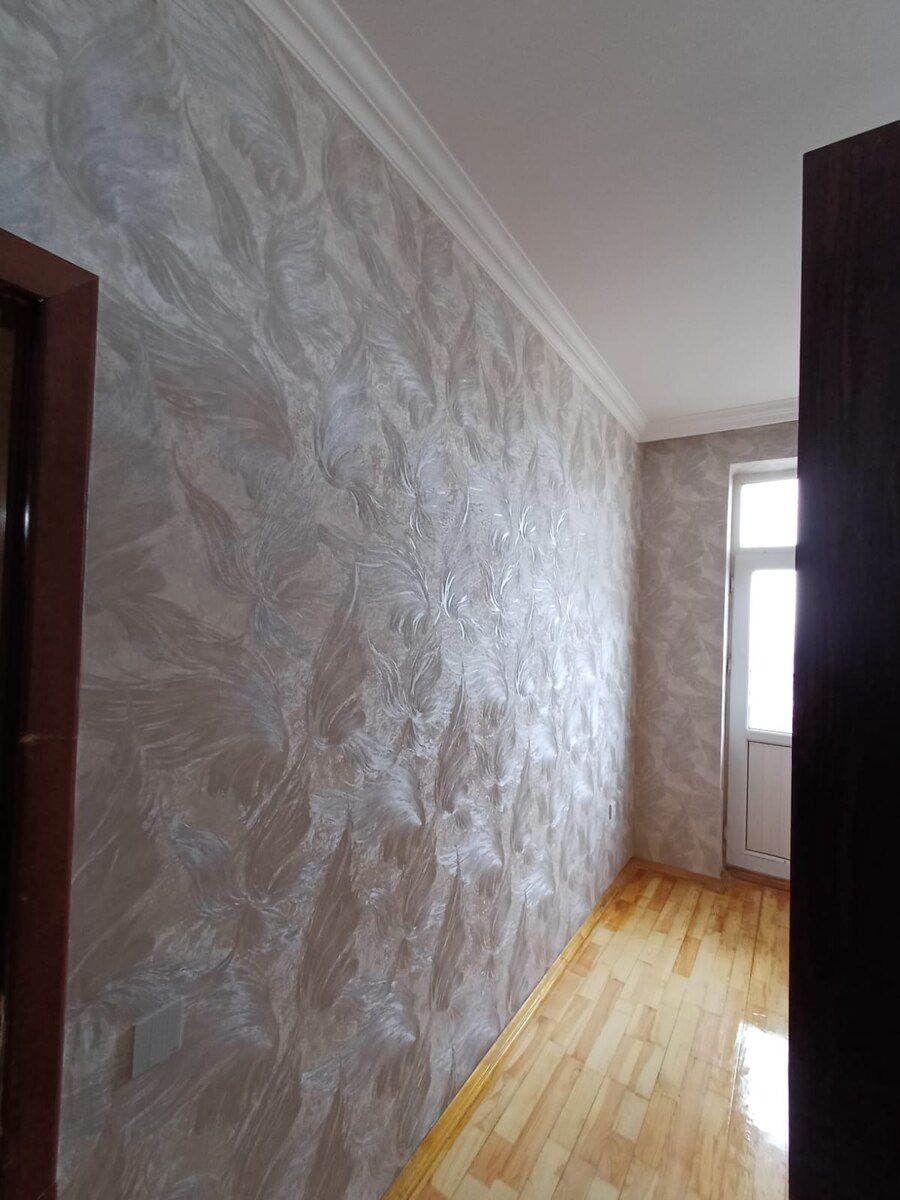 Divar kağızların vuurulması — Təmir və inşaat, Bakı (3)