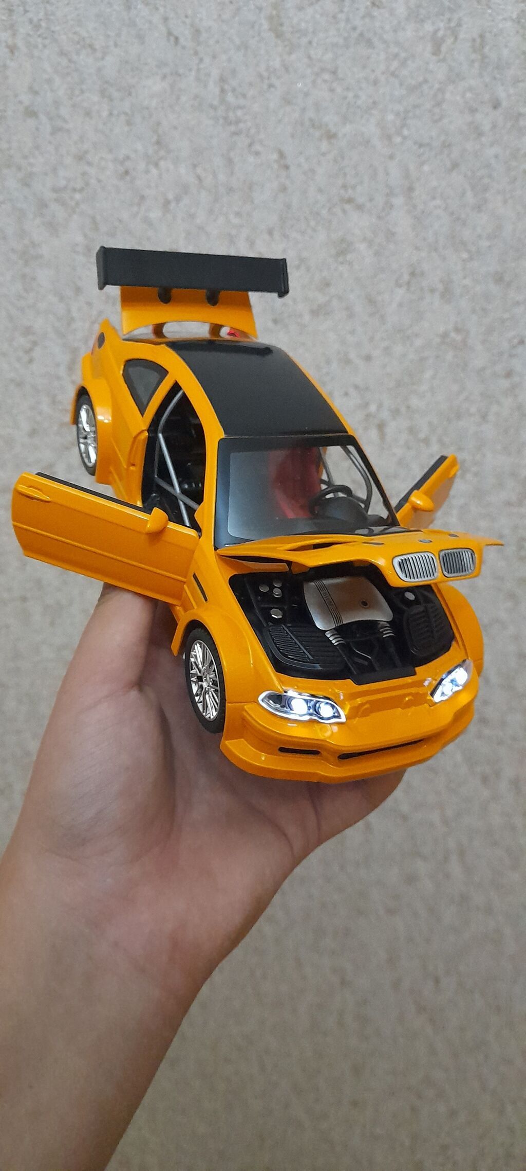 Bmw M3 (E46) 1:24 Miqyaslı Təzədir Səsli və İşıqlı Hər yeri açılır — Modellar, Bakı (5)