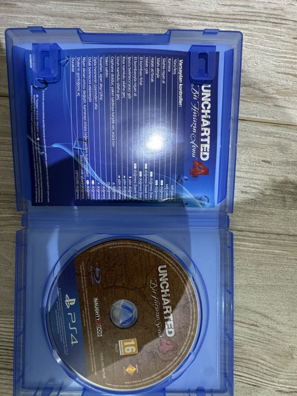 PS4 oyunu: Uncharted 4 – Bir Hırsızın Sonu (Türkçe)(Rus dilide var) — Konsol oyunları, Bakı (3)