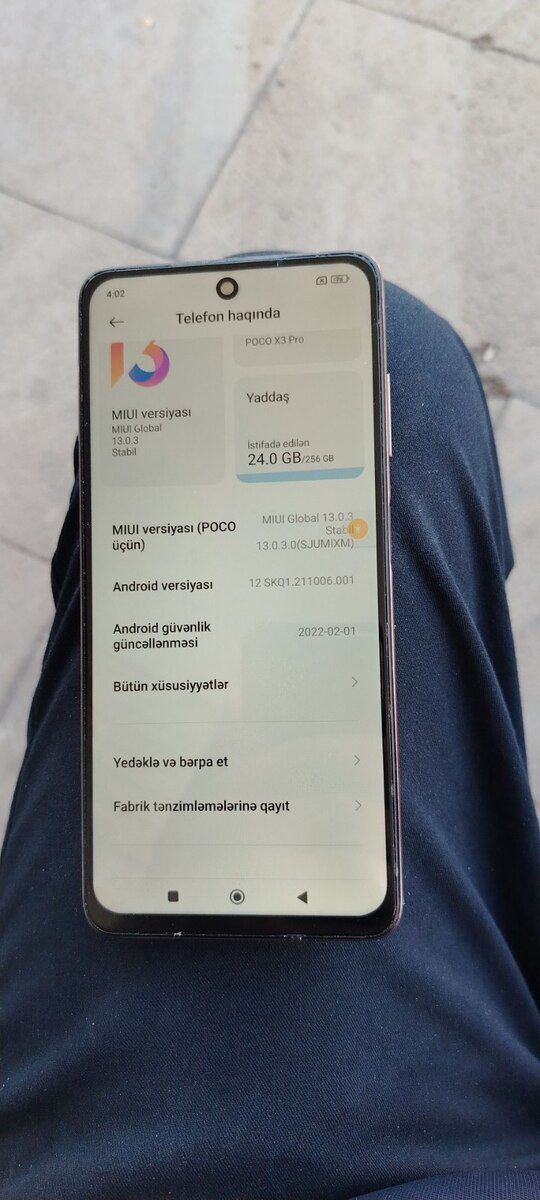 Xiaomi Poco X3 Pro Metal Bronze 256GB/8GB — Smartfonlar, Bakı