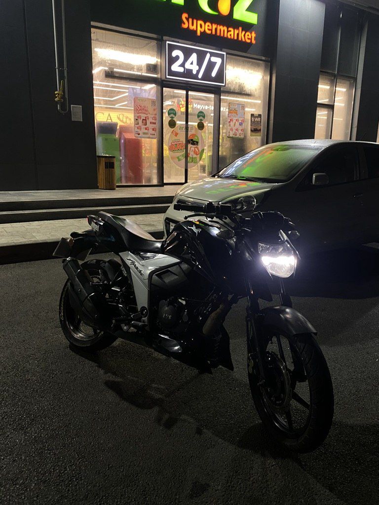 TVS Apache RTR 160 4V, 200 sm3, 2024 il, 118 000 km — Motosikletlər, Bakı (2)