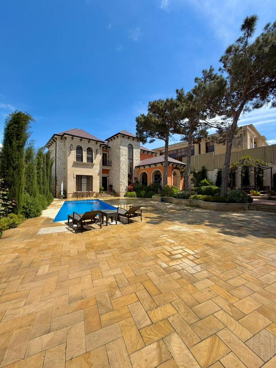 Satılır 5 otaqlı həyət evi/bağ evi 400 m² — Ev, villa, Bakı (3)