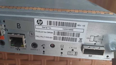 HPE C8R09A - HP MSA 2040 2050 6GB I/O SAN Fiber Channel FC Controller 717870-001 — Bakı