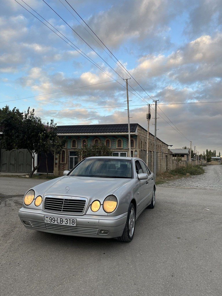 Mercedes E 220, 2.2 L, 1998 il, 543 000 km 99-LB-318 — Avtomobillər, Şabran (4)