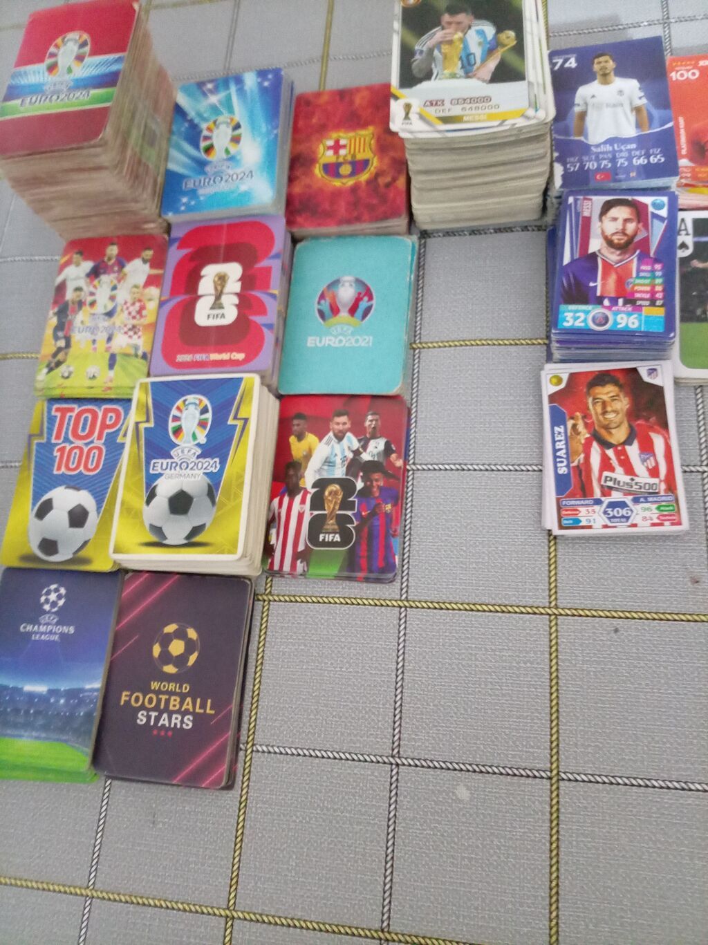 Futbol kolleksiya kartları dəsti Məzmun: - Uefa Euro 2024, Euro 2021 — Digər, Bakı (7)
