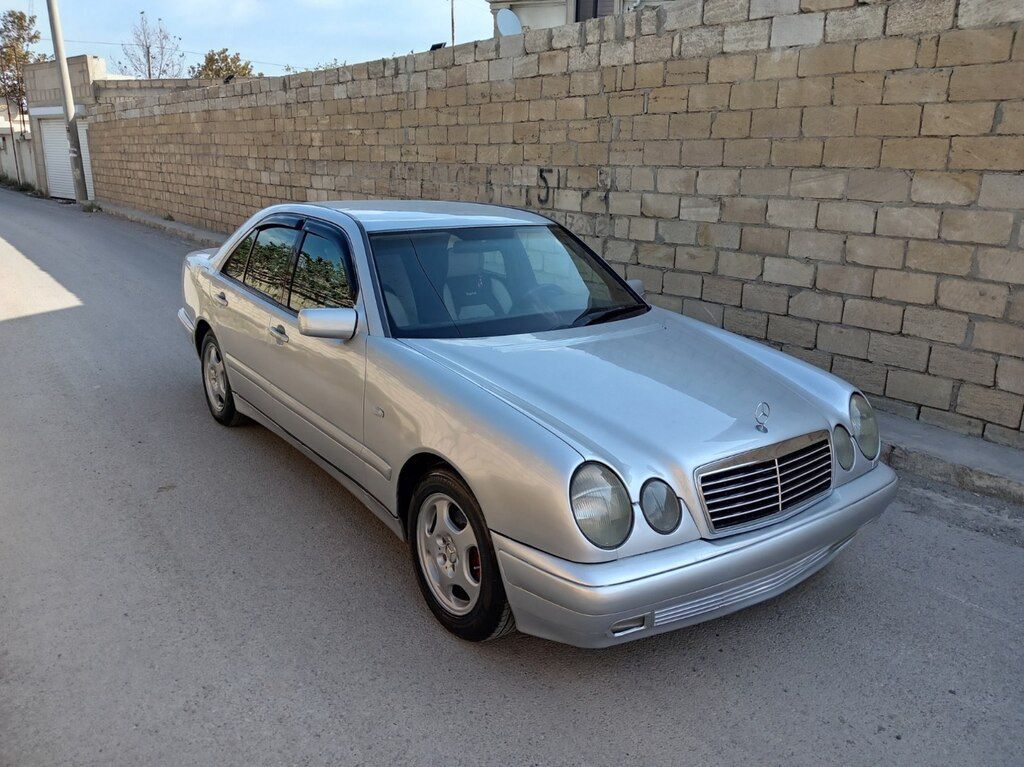 Mercedes E 230, 2.3 L, 1997 il, 356 450 km — Avtomobillər, Sumqayıt (10)
