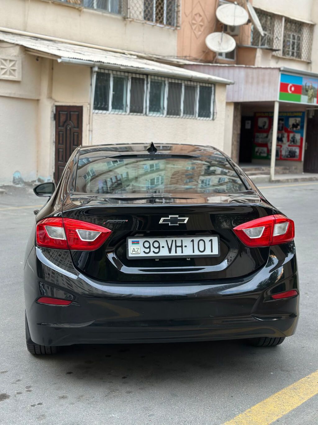 Chevrolet Cruze: 1.4 l 2017 il 90900 km Sedan 99-VH-101 — Avtomobillər, Bakı (4)
