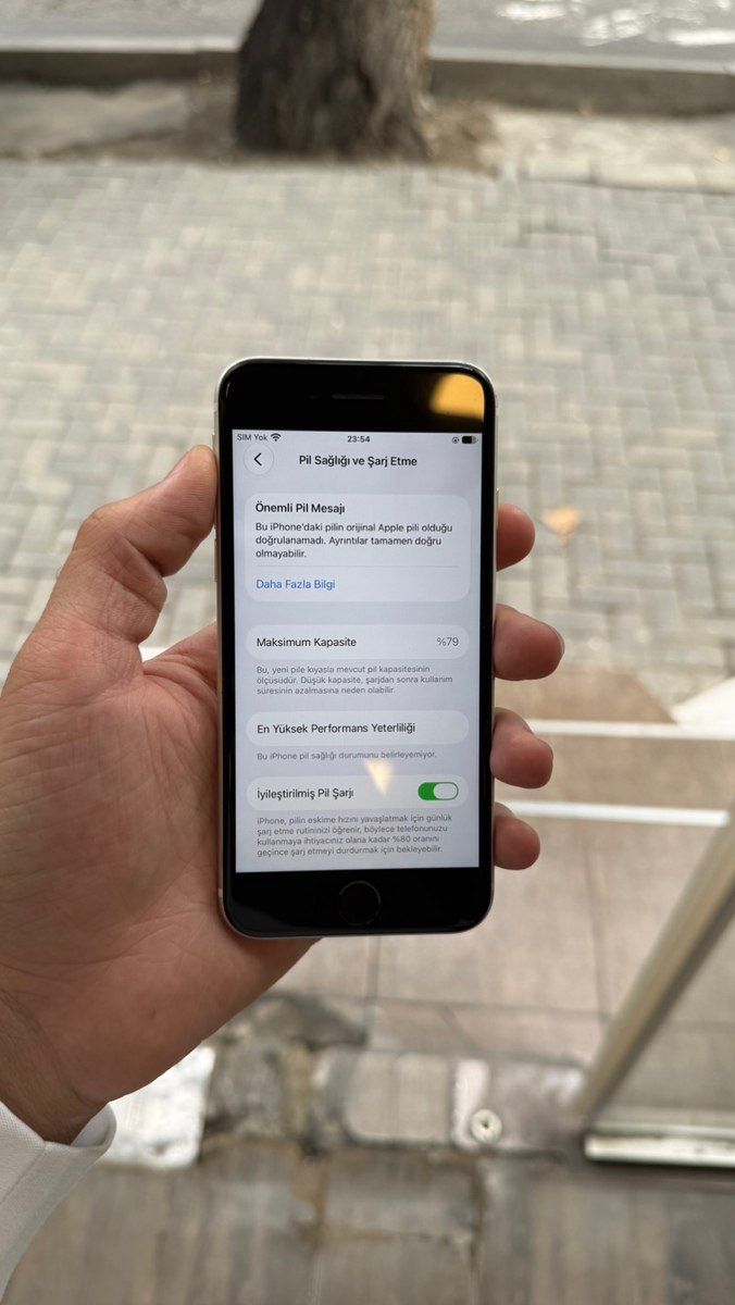 Apple iPhone SE (2020) White 128GB/3GB — Smartfonlar, Bakı (4)