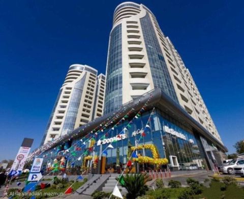 Satılır 3 otaqlı yeni tikili 92 m² — Bakı