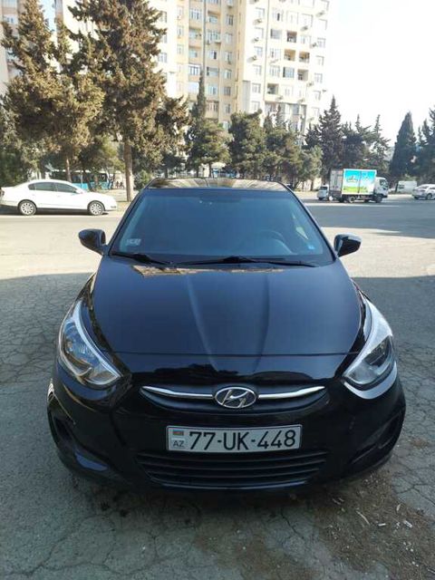 Hyundai Accent, 1.6 L, 2017 il, 118 000 km — Bakı