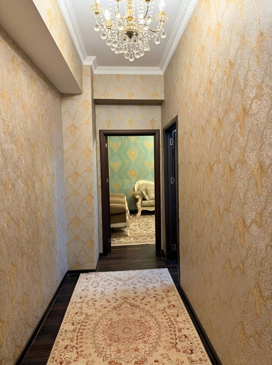 2-otaqlı yeni tikili kirayə verilir, Nəsimi m., 80 m² — Mənzil, Xırdalan (12)