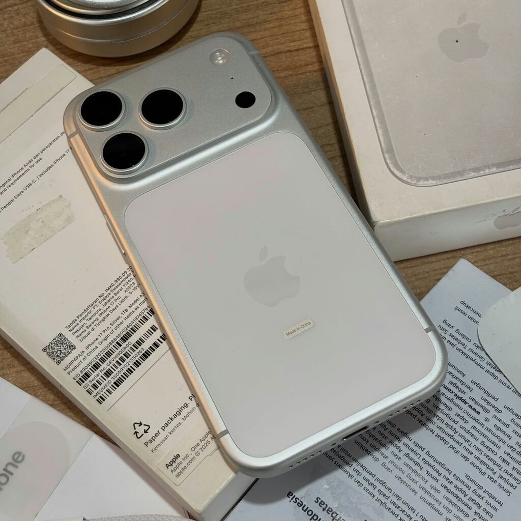 IPhone 17 Pro, 1 TB, White Titanium, Sənədlərlə — Apple iPhone, İsmayıllı