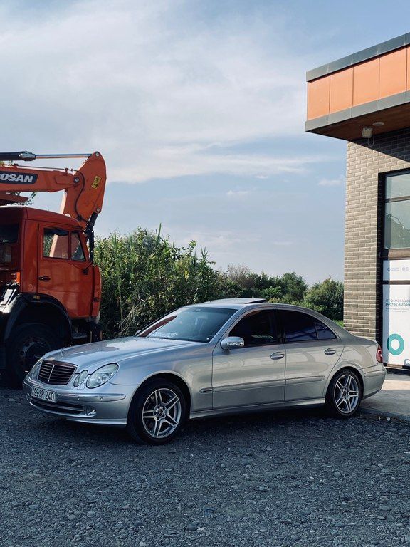 Mercedes E 320, 3.2 L, 2002 il, 315 000 km 99-SR-240 — Avtomobillər, Beyləqan (3)