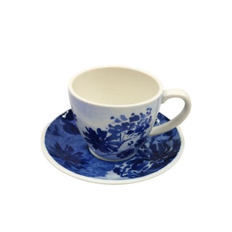 Çay dəsti Danny Home HMSD_CH6B, keramika, ağ/mavi — Bakı
