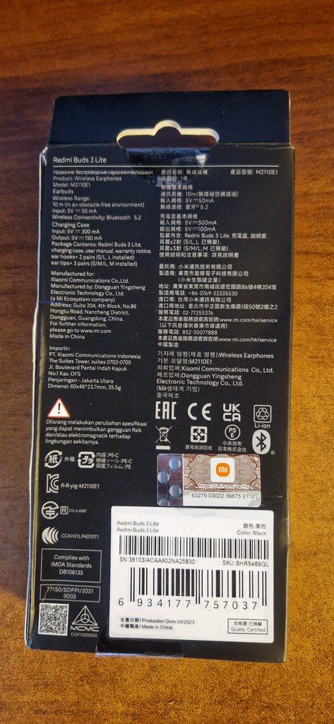 Qulaqcıq "Redmi Buds 3 lite" — Səs texnikası, Bakı (2)