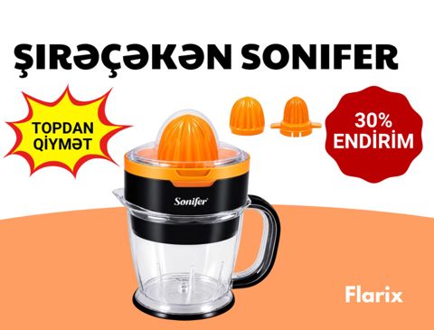 Şirəçəkən Sonifer SF-5549, sitrus, 40 Vt, 1.2 l,qara — Bakı