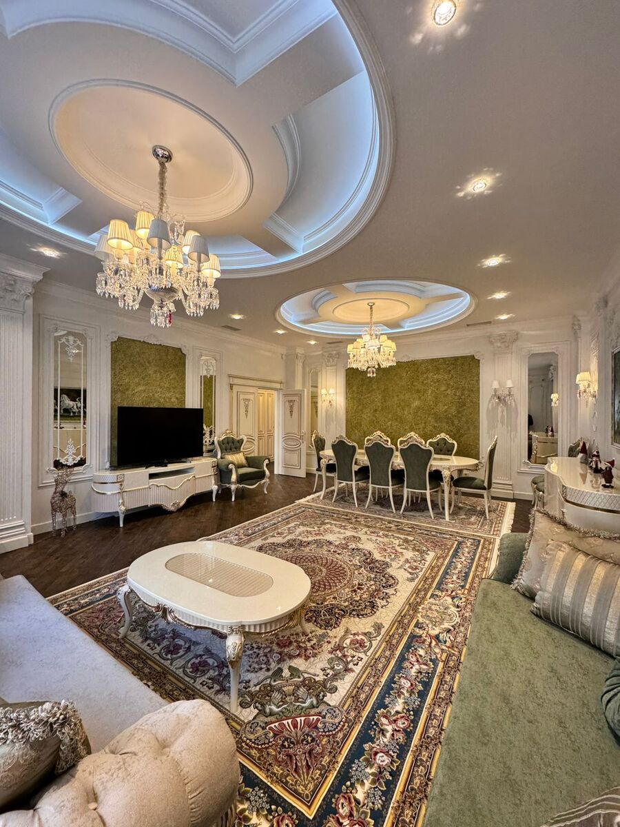 Satılır 6 otaqlı həyət evi/bağ evi 400 m² — Ev, villa, Bakı (3)