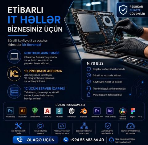 Proqram və Server xidməti — Bakı