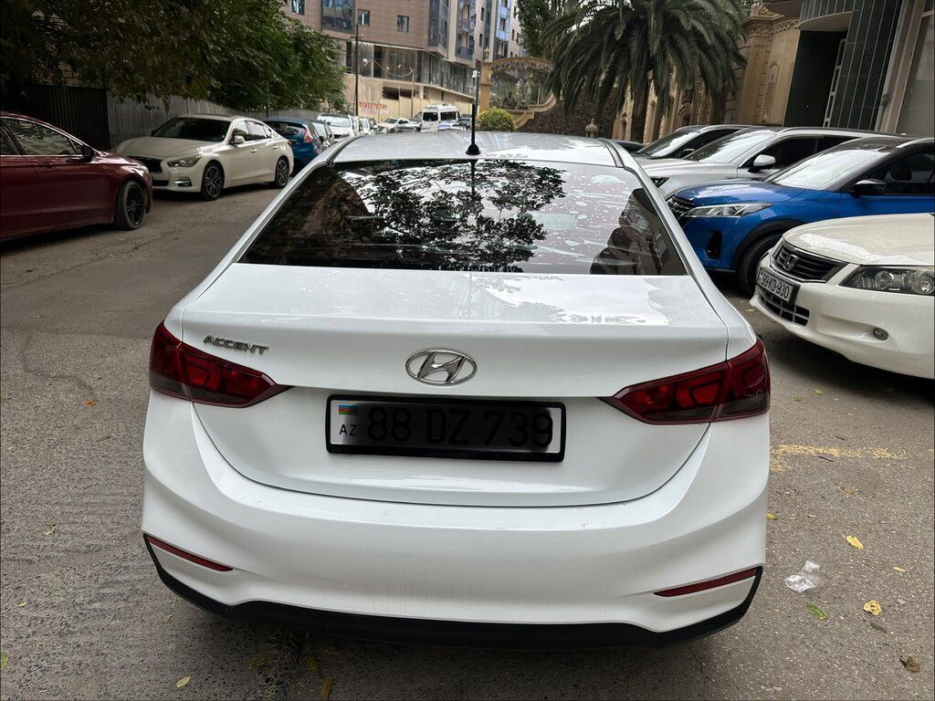 Hyundai Accent, 1.4 L, 2019 il, 167 000 km 88-DZ-739 — Avtomobillər, Bakı (4)