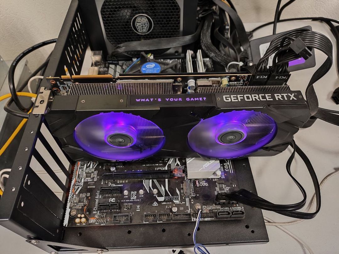 Video kart KFA2 RTX 2070 Super EX1 Click 8GB — Kompüterlər və noutbuklar, Bakı (5)
