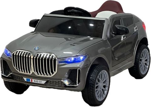 Uşaq elektrik avtomobili BMW X7, boz — Bakı