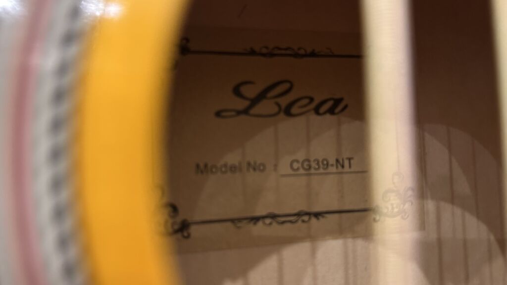 Lea CG39-NT klassik gitar dəsti Klassik gitara,ideal — Gitarlar və digər simli alətlər, Bakı (2)