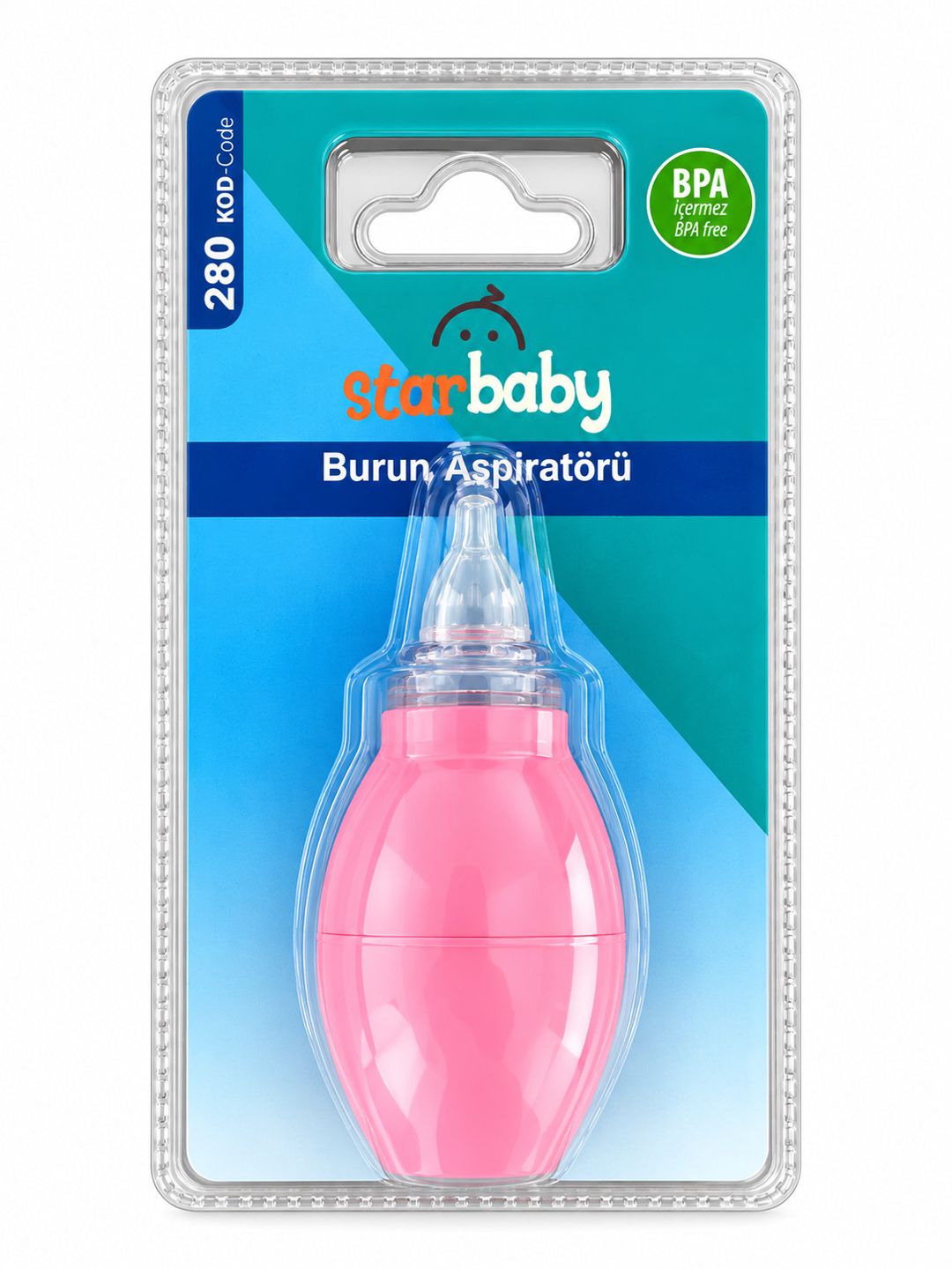 Burun aspiratoru Star Baby, silikon, fil formasında — Mallar, Bakı
