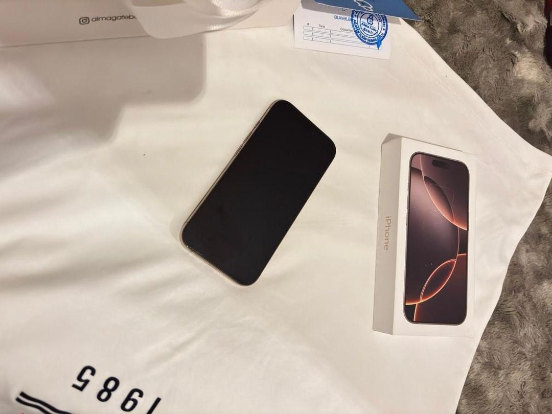 Apple iPhone 16 Pro Desert Titanium 128GB/8GB — Smartfonlar, Bakı (6)