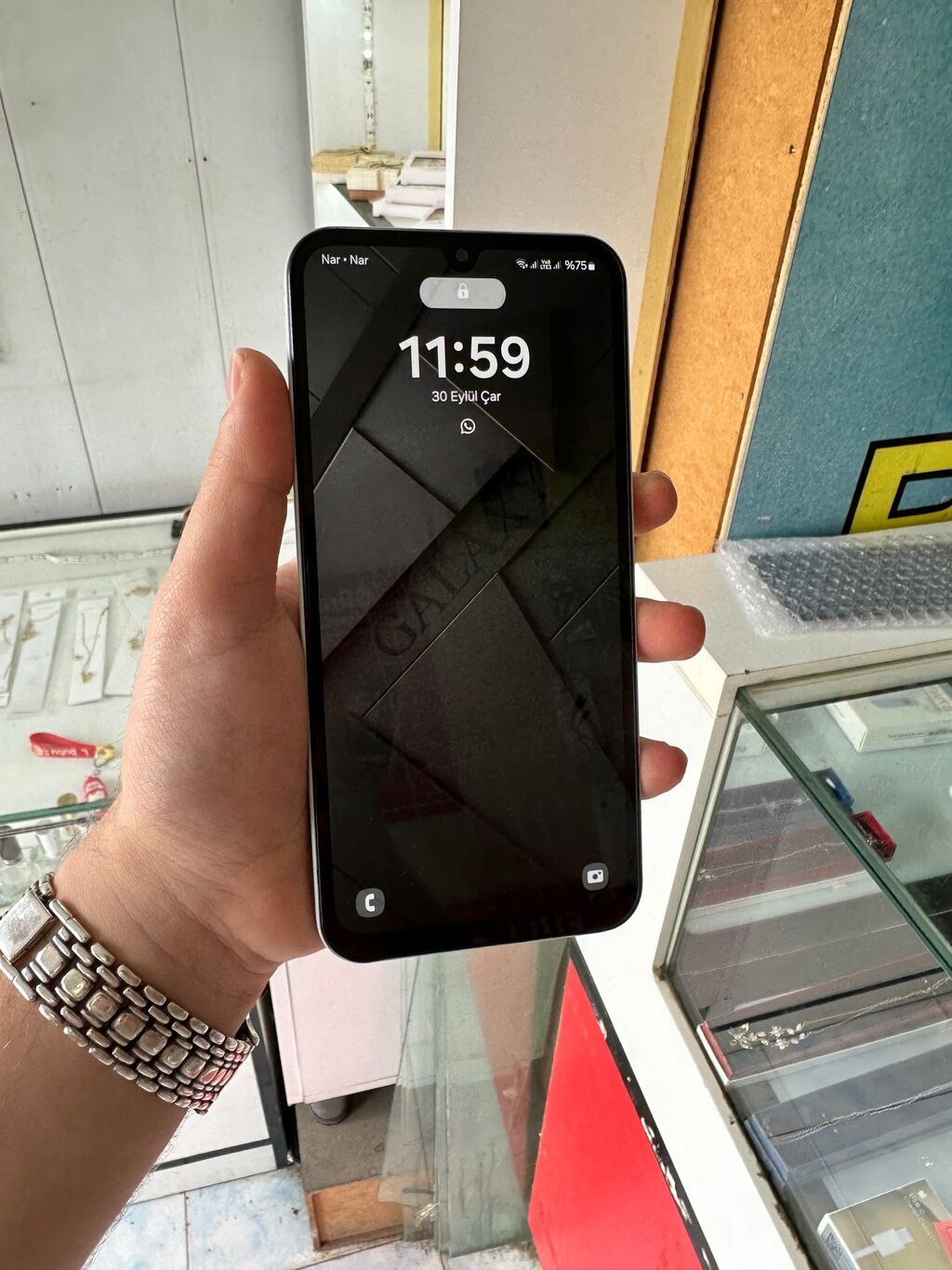 Samsung Galaxy A34 5G, 128 GB, rəng - Ağ, İki sim kartlı — Samsung, Xırdalan (2)
