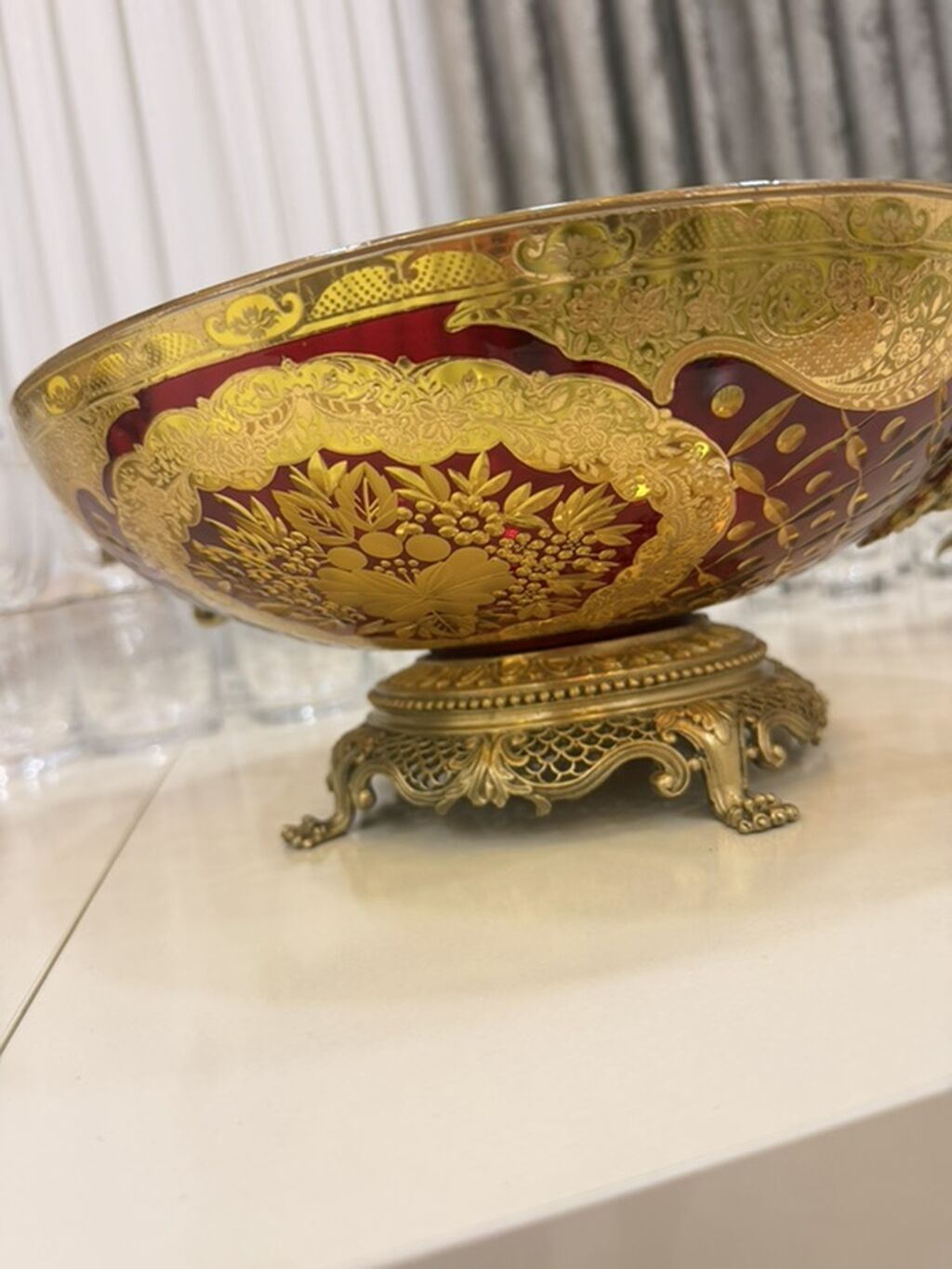Hər biri 150 Azn. 8 parça cehizlik və servantlıq bronz qablar — Süfrə qabı, Bakı (7)