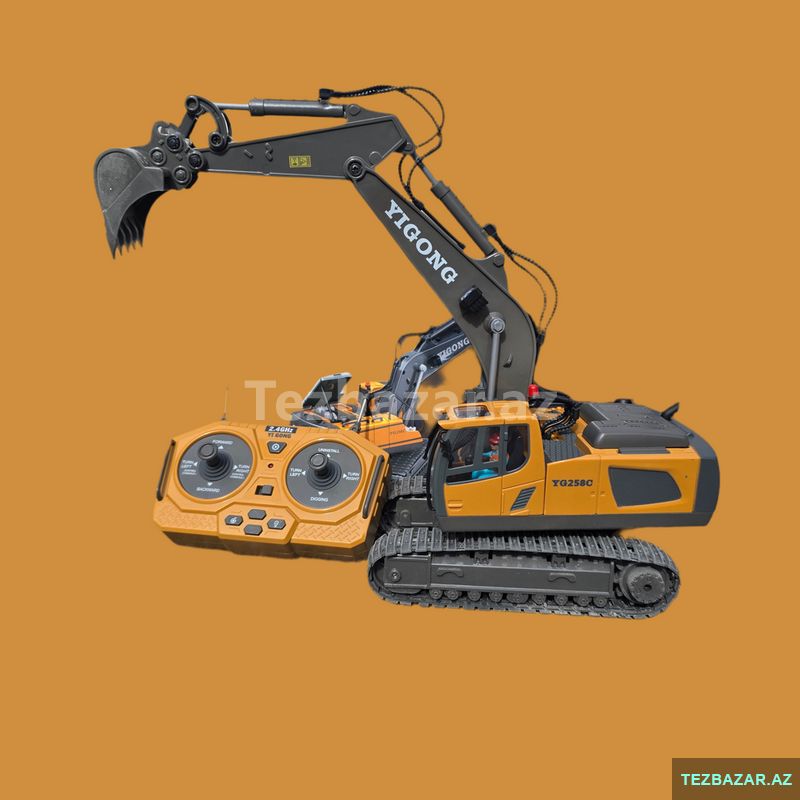 Ekskavator Pultlu — Oyuncaqlar, Bakı (5)