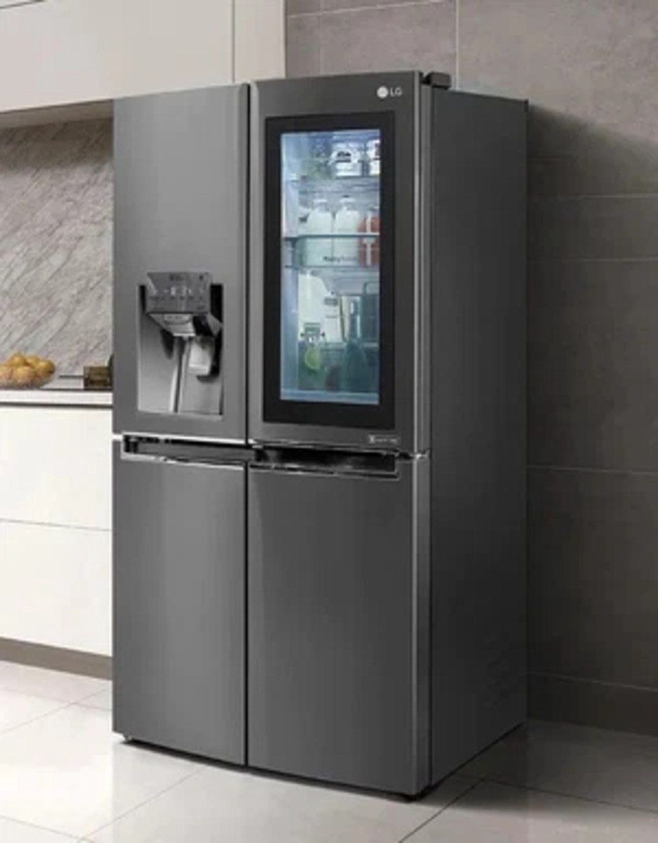 Soyuducu LG GR-X24FMKBL' — Ev texnikası, Bakı