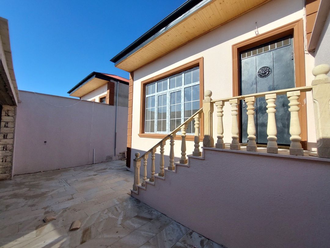 Satılır 2 otaqlı həyət evi/bağ evi 72 m² — Ev, villa, Bakı (3)