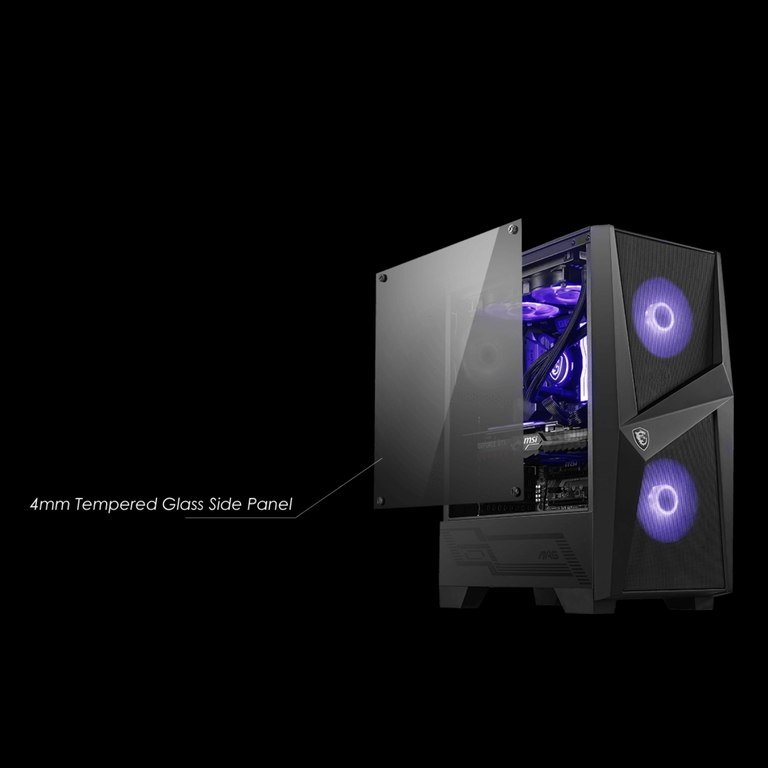 MSI MAG Forge 100M Gaming Case — Kompüterlər və noutbuklar, Bakı (10)