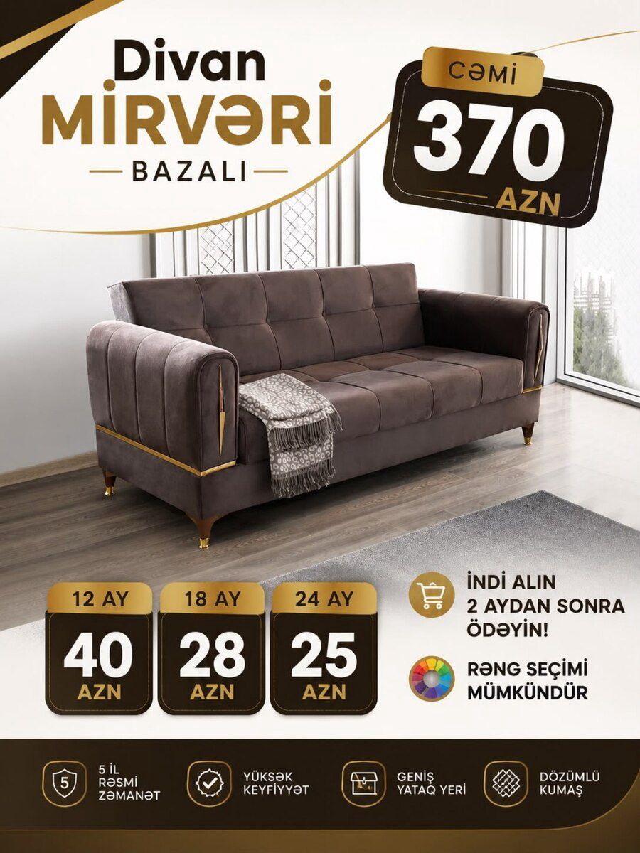 Divanlar — Mebel, Bakı (3)