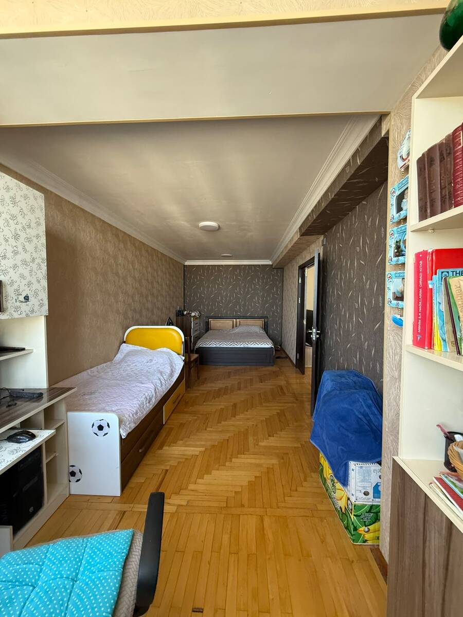 Satılır 4 otaqlı köhnə tikili 122 m² — Mənzil, Bakı (6)