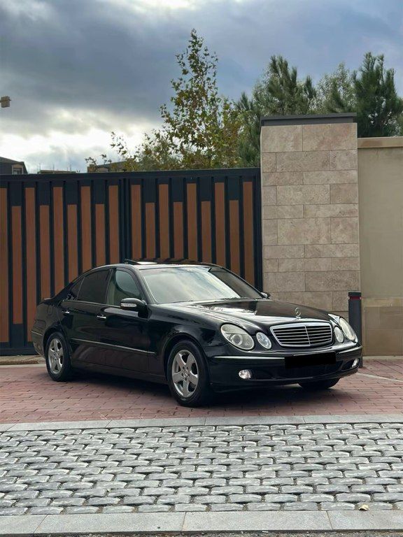 Mercedes E 320, 3.2 L, 2004 il, 324 000 km — Avtomobillər, Bakı (5)