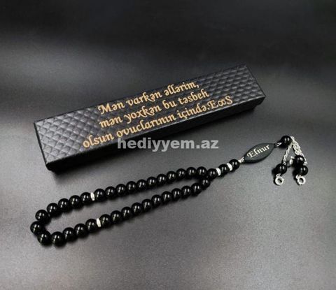 Ad Yazili Tesbeh Hediyyelik №22 — Bakı