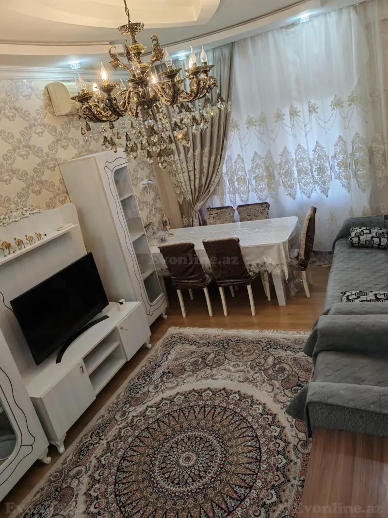 Satılır 2 otaqlı Mənzil Yeni tikili 70 m² Bakı, Abşeron r., Avtovağzal m., Masazır — Mənzil, Bakı (2)