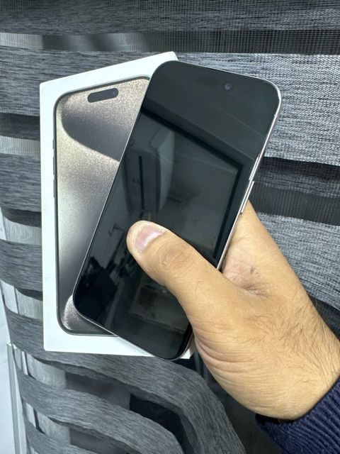 Apple iPhone 15 Pro Natural Titanium 128GB/8GB — Bakı
