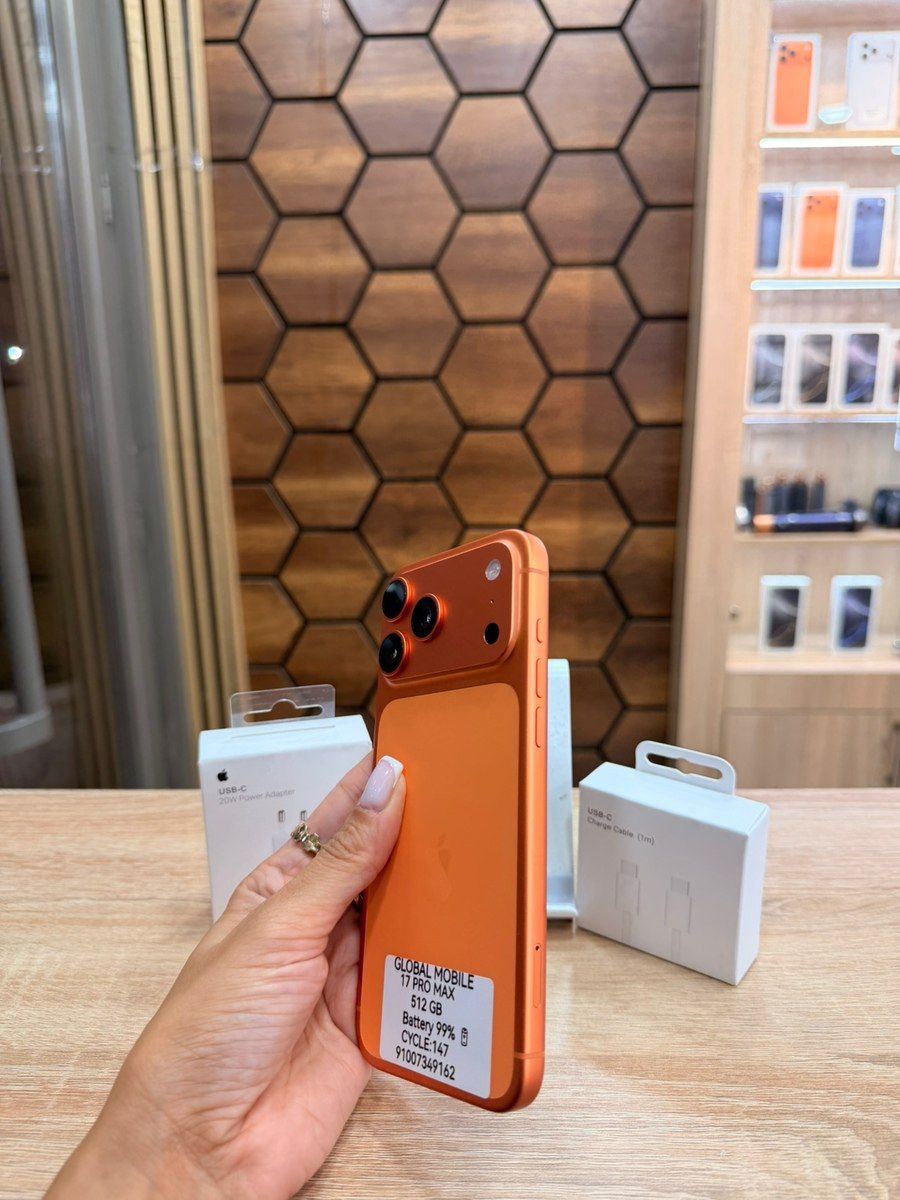 Apple iPhone 17 Pro Max Cosmic Orange 512GB/12GB — Smartfonlar, Bakı (3)