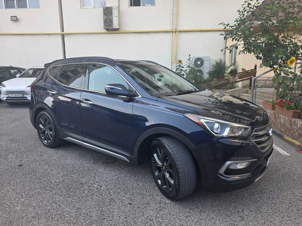 Hyundai Santa Fe, 2.0 L, 2016 il, 101 000 km — Avtomobillər, Bakı (3)