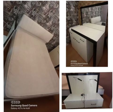 İkinəfərlik çarpayı, 2 tumba, İşlənmiş — Bakı