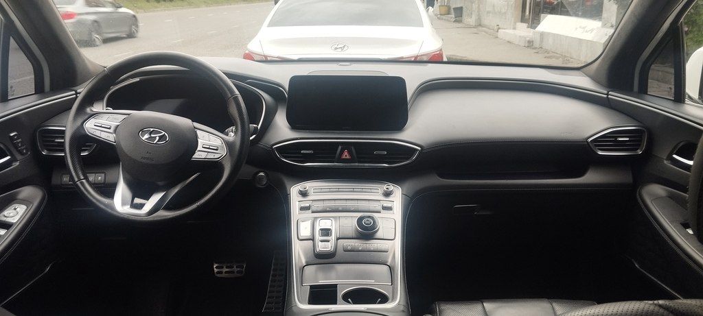 Hyundai Santa Fe, 1.6 L, 1.49 kWh, 2021 il, 76 243 km 77-KS-243 — Avtomobillər, Bakı (4)