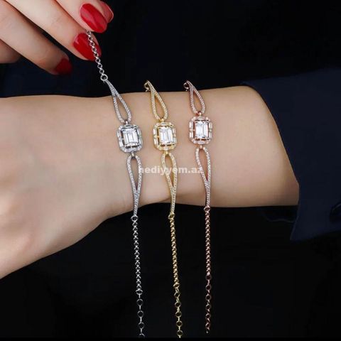 Qolbaqlar (925 Gumus Bilerzik) №x4 — Браслеты
