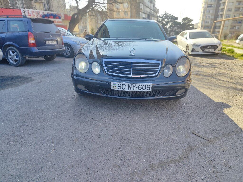 Mercedes E 320 4MATIC, 3.0 L, 2002 il, 341 000 km 90-NY-609 — Avtomobillər, Bakı (5)
