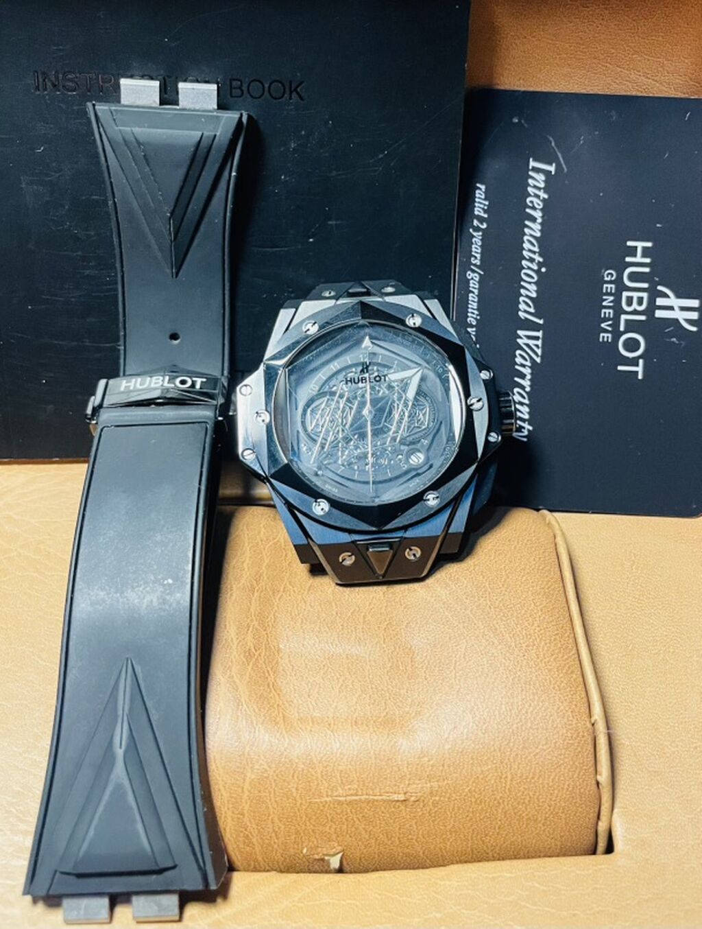 Hublot Big Bang Sang Bleu (məhdud seriya) saatı Saat ideal saatdir her — Qol saatları, Digah (5)