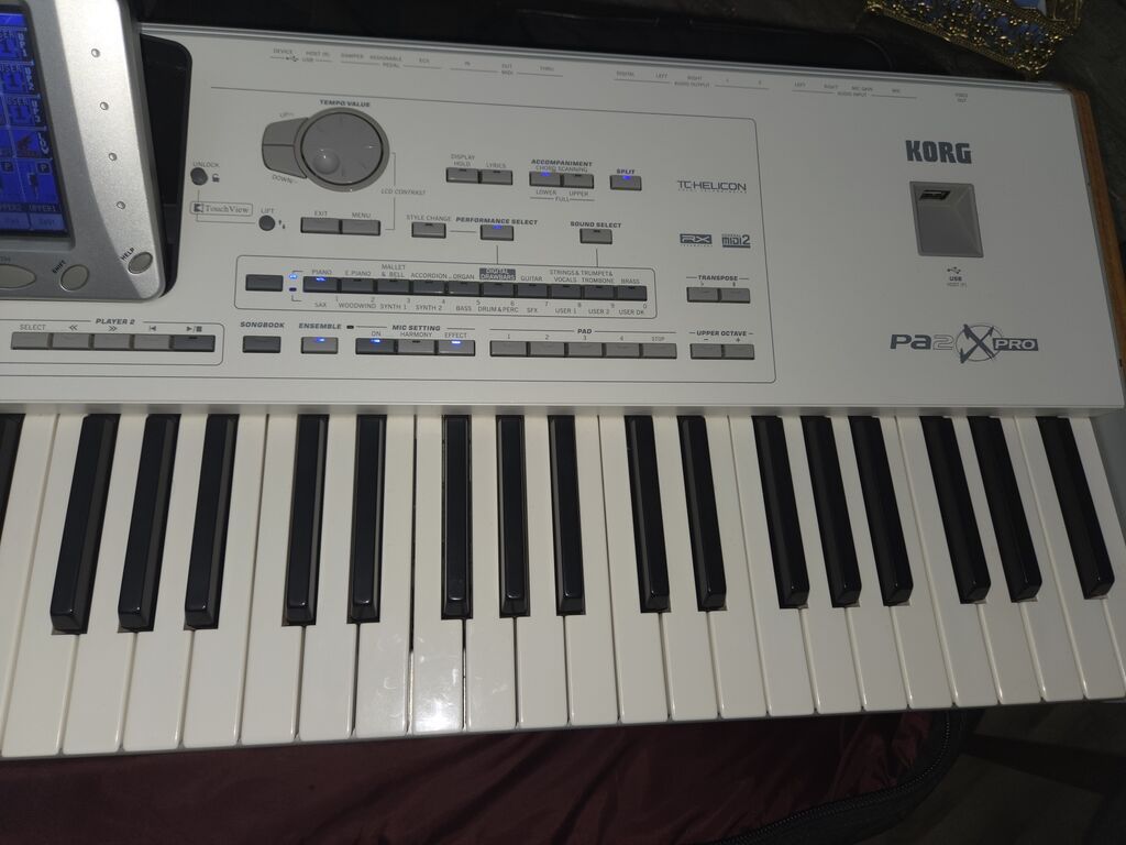 Korg Pa2X Pro aranjor klaviatura - 76 klavişli Ideal vəziyyətdə Real — Pianino və digər klaviş alətləri, Salyan (2)