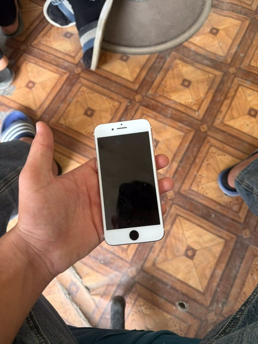 IPhone 7, Rose Gold, Barmaq izi — Apple iPhone, Bakı (2)