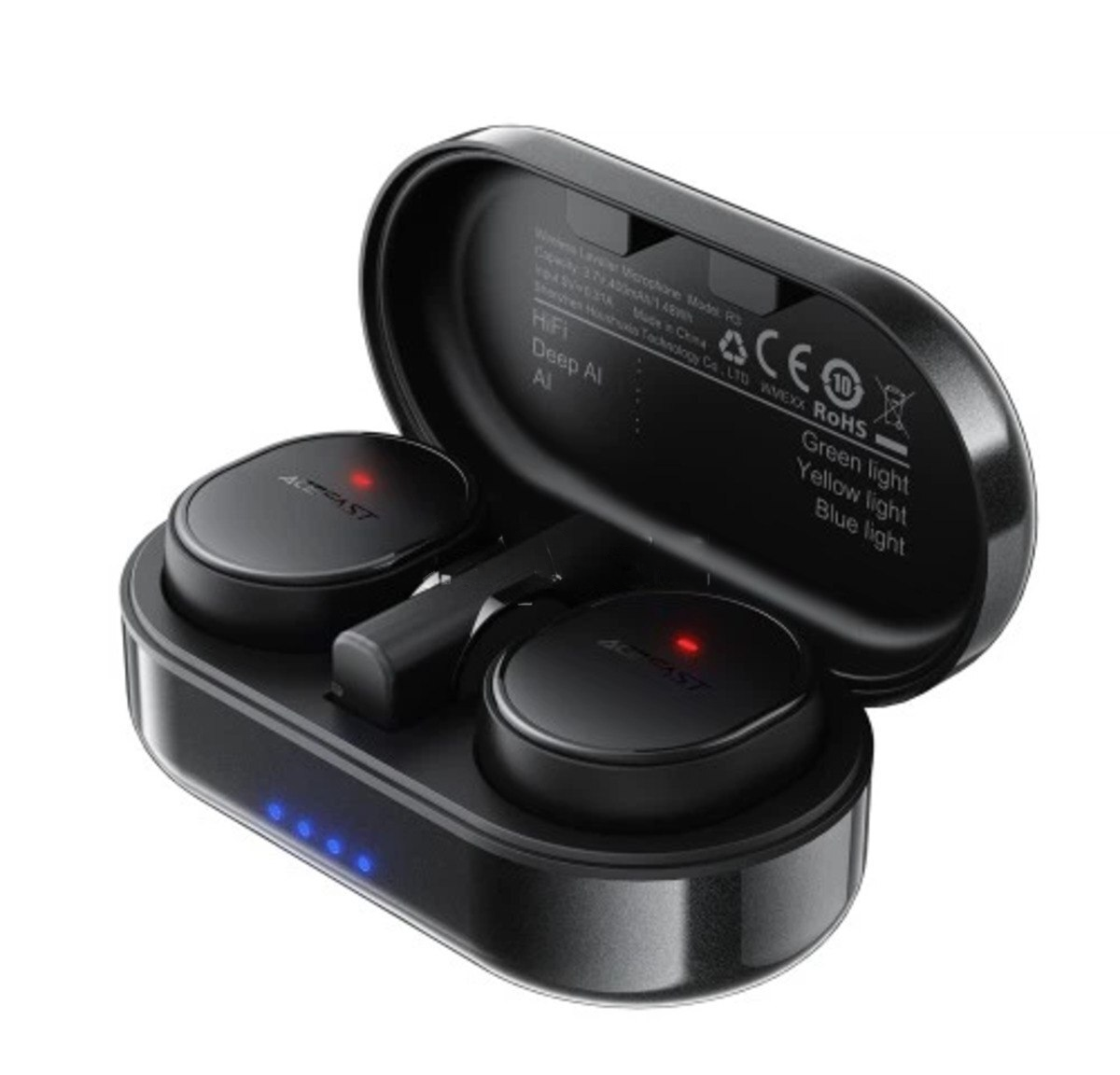 Mikrofon Acefast R3 simsiz yaxa mikrofonu — Elektronika, Bakı (2)